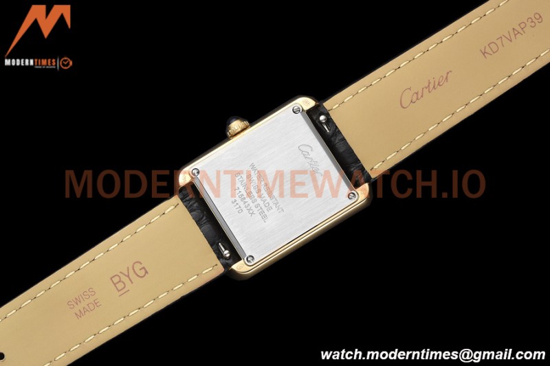 Cartier - Tank Solo Midsize 24.4mm YG/LE White DRF Swiss Qtz