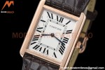 Cartier - Tank Solo Midsize 27.4mm RG/LE White DRF Swiss Qtz