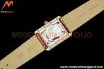 Cartier - Tank Louis Cartier 25.5mm YG/LE White DRF Swiss Qtz