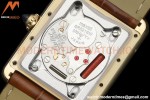 Cartier - Tank Louis Cartier 25.5mm YG/LE White DRF Swiss Qtz