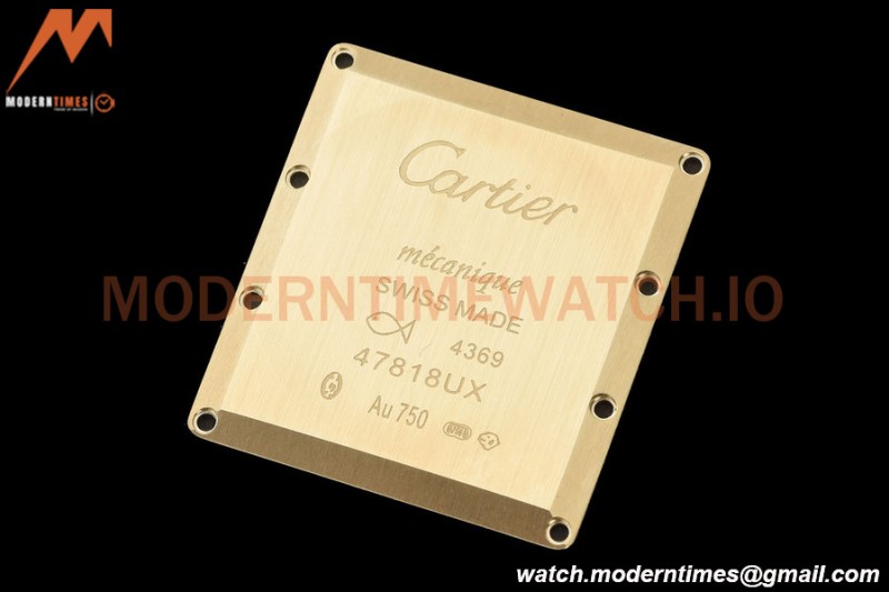 Cartier - Tank Louis Cartier 25.5mm YG/LE White DRF Swiss Qtz