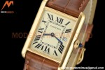 Cartier - Tank Louis Cartier 25.5mm YG/LE White DRF Swiss Qtz