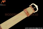 Cartier - Tank Louis Cartier Ladies 22mm YG/LE White DRF Swiss Qtz