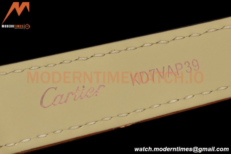 Cartier - Tank Louis Cartier Ladies 22mm YG/LE White DRF Swiss Qtz