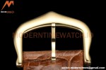 Cartier - Tank Louis Cartier Ladies 22mm YG/LE White DRF Swiss Qtz