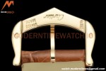 Cartier - Tank Louis Cartier Ladies 22mm YG/LE White DRF Swiss Qtz
