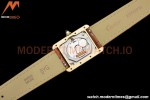 Cartier - Tank Louis Cartier Ladies 22mm YG/LE White DRF Swiss Qtz