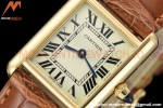 Cartier - Tank Louis Cartier Ladies 22mm YG/LE White DRF Swiss Qtz
