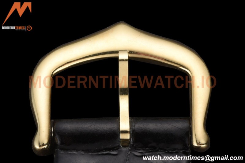Cartier - Tank Louis Cartier Ladies 22mm Black YG/LE White DRF Swiss Qtz