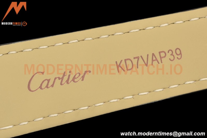 Cartier - Tank Louis Cartier 25.5mm Black YG/LE White DRF Swiss Qtz