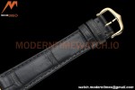 Cartier - Tank Louis Cartier 25.5mm Black YG/LE White DRF Swiss Qtz