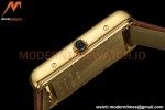 Cartier - Tank Louis Large 25.5mm YG/LE Silver AF Swiss Qtz