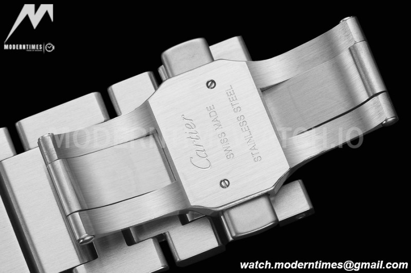 Cartier - Tank Must De Cartier 31mm Automatic SS/SS White AF MY9015