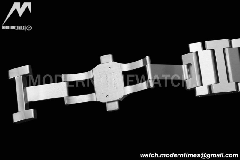 Cartier - Tank Must De Cartier 31mm Automatic SS/SS White AF MY9015