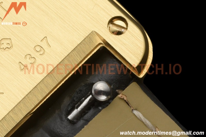 Cartier - Tank Louis Cartier 25.5mm Black YG/LE White AF Swiss Qtz