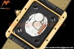 Cartier - Tank Louis Cartier 25.5mm Black YG/LE White AF Swiss Qtz