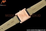 Cartier - Tank Francaise 27mm Medium Size RG/LE Blue/Silv Dia/Rmn 8848F Swiss Qtz