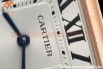 Cartier - Tank Francaise 27mm Medium Size RG/LE Brn/Silv Dia/Rmn 8848F Swiss Qtz
