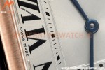 Cartier - Tank Francaise 27mm Medium Size RG/LE Brn/Silv Dia/Rmn 8848F Swiss Qtz