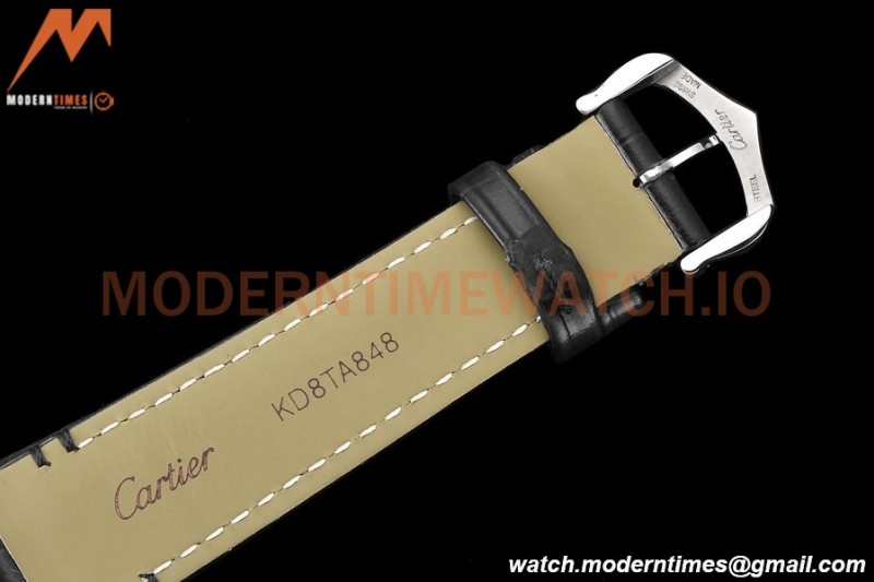 Cartier - Tank Francaise 27mm Medium Size SS/LE Blk/Silv Dia/Rmn 8848F Swiss Qtz