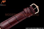 Cartier - Tank Francaise 27mm Medium Size RG/LE Brn/Silv/Rmn 8848F Swiss Qtz