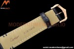 Cartier - Tank Francaise 27mm Medium Size RG/LE Blu/Silv/Rmn 8848F Swiss Qtz
