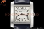 Cartier - Tank Francaise 27mm Medium Size SS/LE Blue/Silv/Rmn 8848F Swiss Qtz
