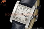 Cartier - Tank Francaise 27mm Medium Size SS/LE Blue/Silv/Rmn 8848F Swiss Qtz