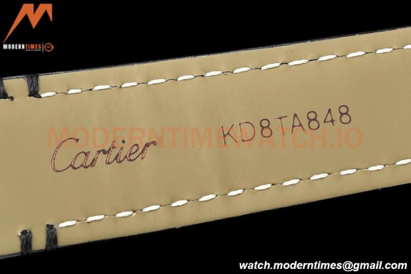 Cartier - Tank Francaise 27mm Medium Size SS/LE Blk/Silv/Rmn 8848F Swiss Qtz