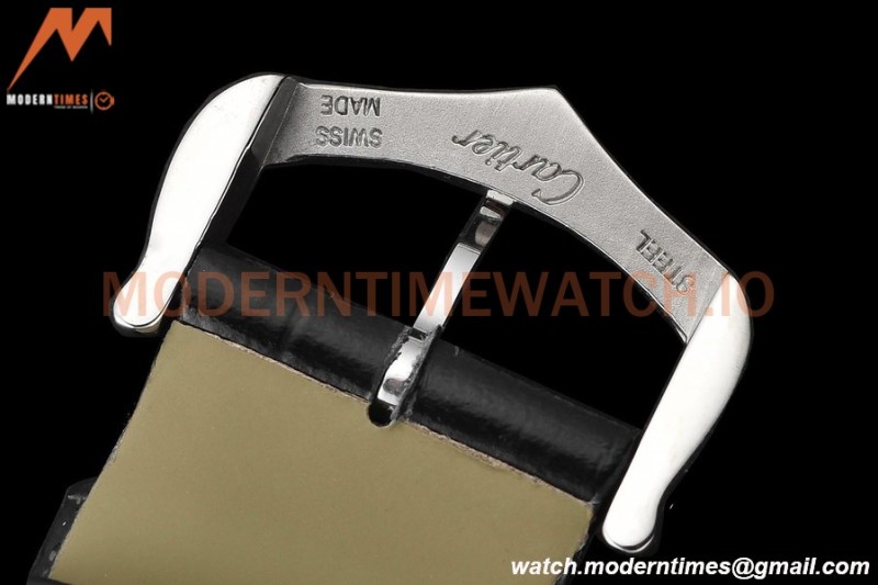 Cartier - Tank Francaise 27mm Medium Size SS/LE Blk/Silv/Rmn 8848F Swiss Qtz