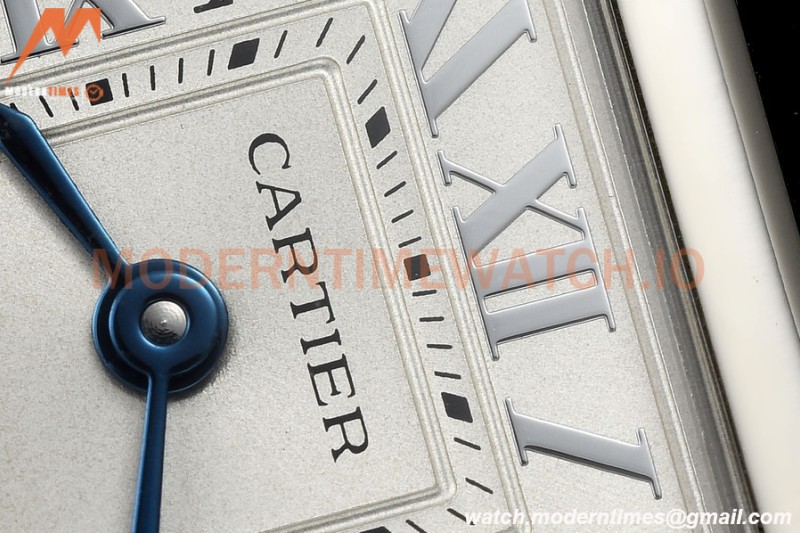 Cartier - Tank Francaise 21mm Small Size SS/LE Blk/Dia/Silv 8848F Swiss Qtz