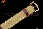 Cartier - Tank Francaise 21mm Small Size RG/LE Brn/Dia/Silv 8848F Swiss Qtz