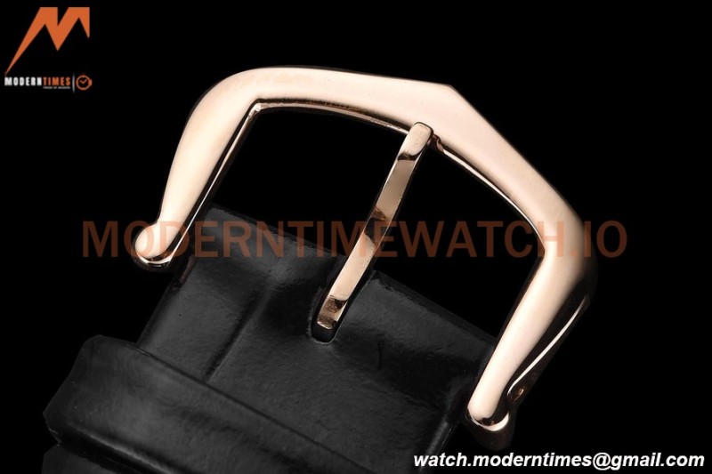 Cartier - Tank Francaise 21mm Small Size RG/LE Blk/Dia/Silv 8848F Swiss Qtz