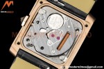 Cartier - Tank Francaise 21mm Small Size RG/LE Blk/Dia/Silv 8848F Swiss Qtz