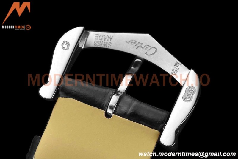 Cartier - Tank Francaise 21mm Small Size SS/LE Blk/Silv 8848F Swiss Qtz