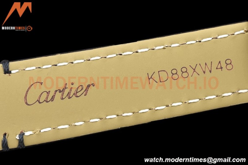Cartier - Tank Francaise 21mm Small Size SS/LE Blk/Silv 8848F Swiss Qtz
