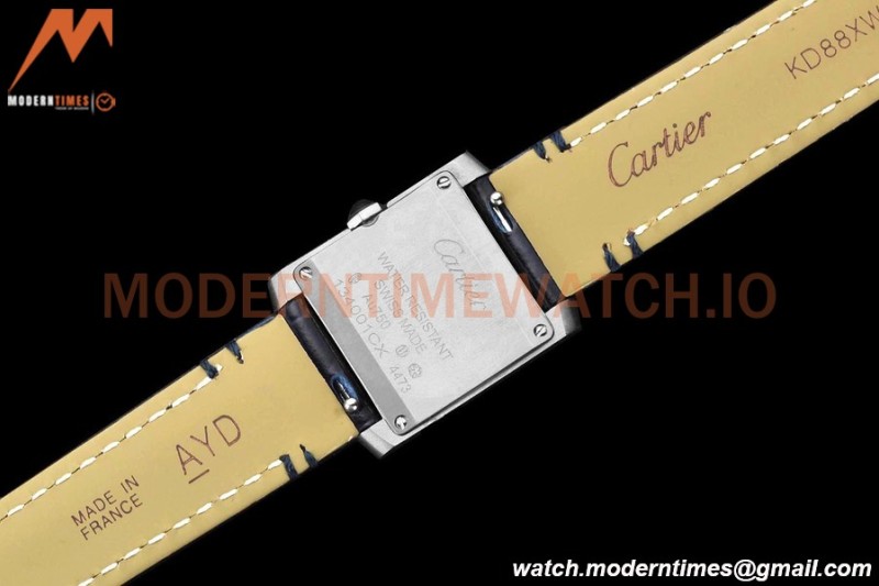 Cartier - Tank Francaise 21mm Small Size SS/LE Blue/Silv 8848F Swiss Qtz
