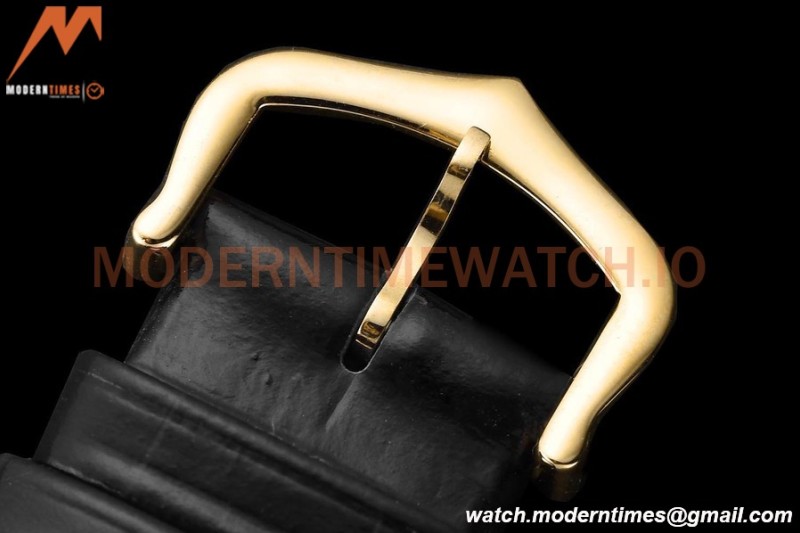 Cartier - Tank Francaise 27mm Medium Size YG/LE Blk/Silv 8848F Swiss Qtz