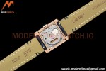 Cartier - Tank Francaise 21mm Small Size RG/LE Blue/Silv 8848F Swiss Qtz