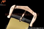 Cartier - Tank Francaise 21mm Small Size RG/LE Blk/Silv 8848F Swiss Qtz