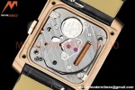 Cartier - Tank Francaise 21mm Small Size RG/LE Blk/Silv 8848F Swiss Qtz