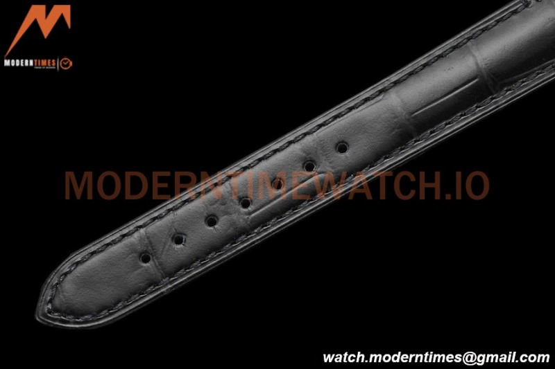 Cartier - Tank Francaise 21mm Small Size RG/LE Blk/Silv 8848F Swiss Qtz