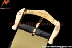 Cartier - Tank Francaise 21mm Small Size YG/LE Blk/Silv 8848F Swiss Qtz