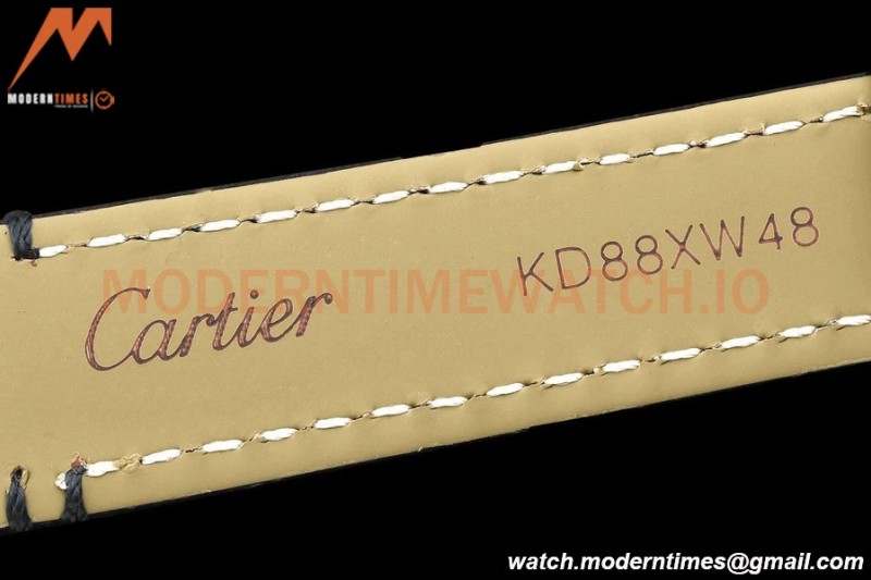 Cartier - Tank Francaise 21mm Small Size YG/LE Blk/Silv 8848F Swiss Qtz