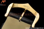 Cartier - Tank Francaise 27mm Medium Size YG/LE Blk/Dia/Silv 8848F Swiss Qtz