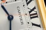 Cartier - Tank Francaise 27mm Medium Size YG/LE Blk/Dia/Silv 8848F Swiss Qtz