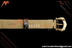Cartier - Tank Louis 16mm Mini Model YG/Blk LE White Dial K11F Quartz
