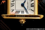 Cartier - Tank Louis 16mm Mini Model YG/Blk LE White Dial K11F Quartz