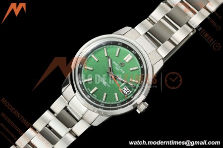 Breitling - Top Time B31 38mm SS/SS Green Dial BLF AB31