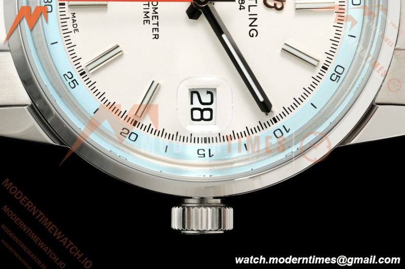 Breitling - Top Time B31 38mm SS/SS White Dial BLF AB31